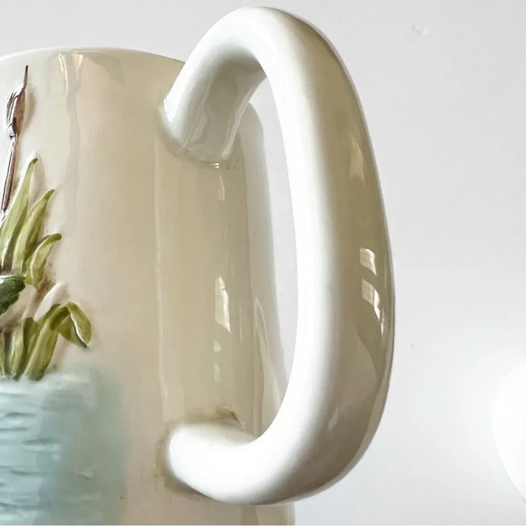 Otagiri 1981 Vintage Duck Mugs Set of Two Raised Emblem Ceramics Japan Grandpa - Picture 11 of 12